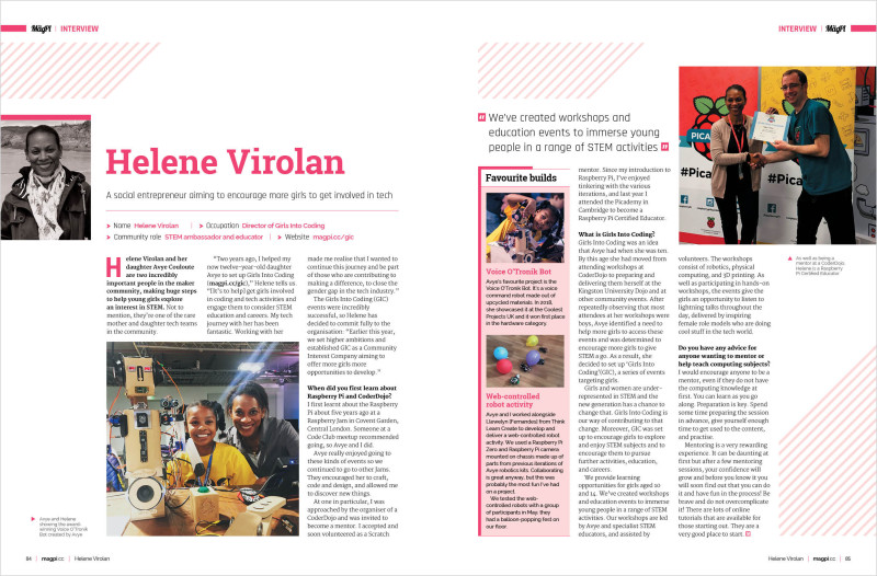 Helene Virolan interview