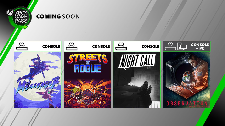 Xbox Game Pass - Coming Soon - June 2020
