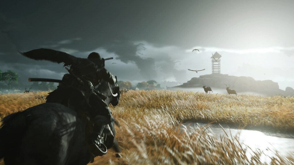 Die bezaubernd schöne Open World von Ghost of Tsushima