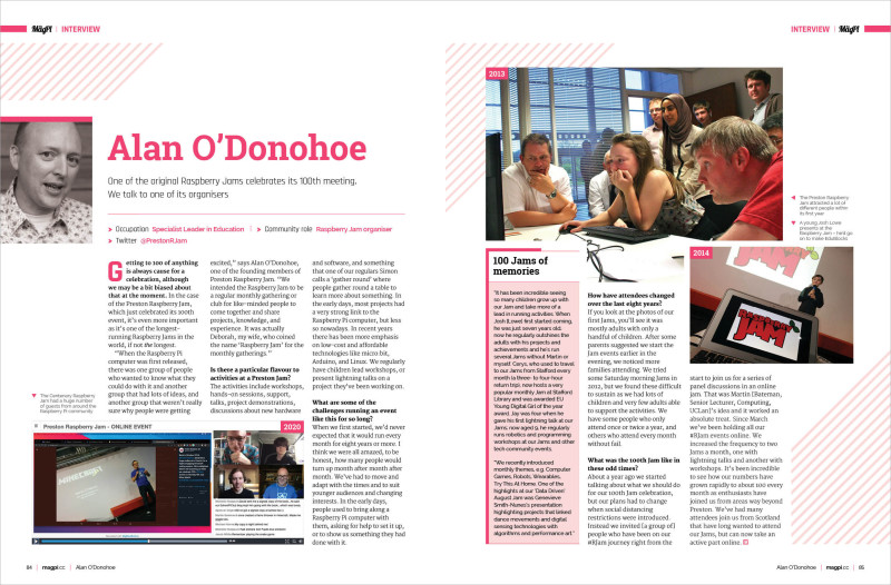 Alan O'Donohoe interview