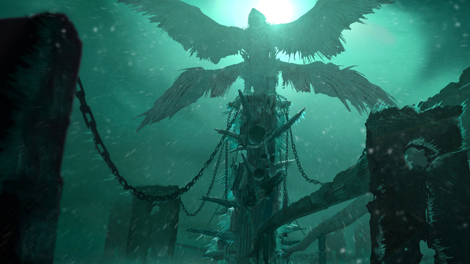 Video Conference Backgrounds - God of War