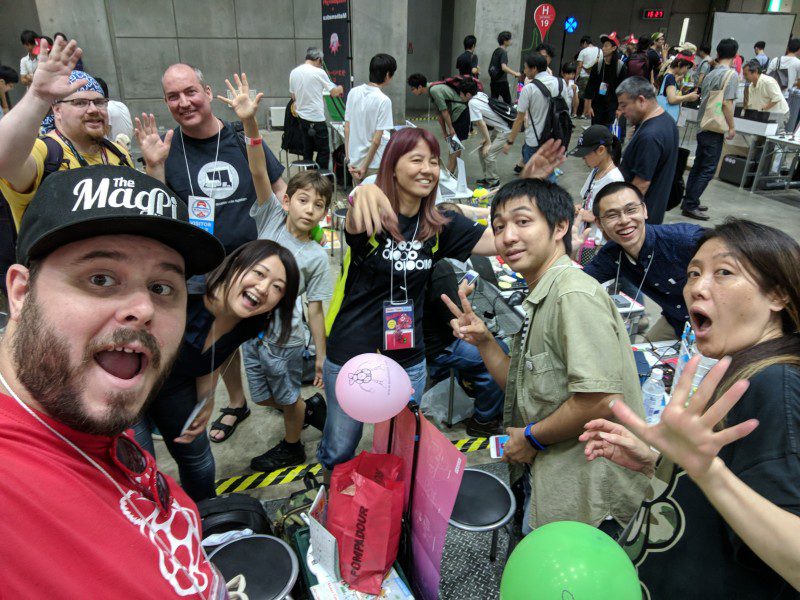 We’ve met the Japanese community in person, and they’re incredibly creative