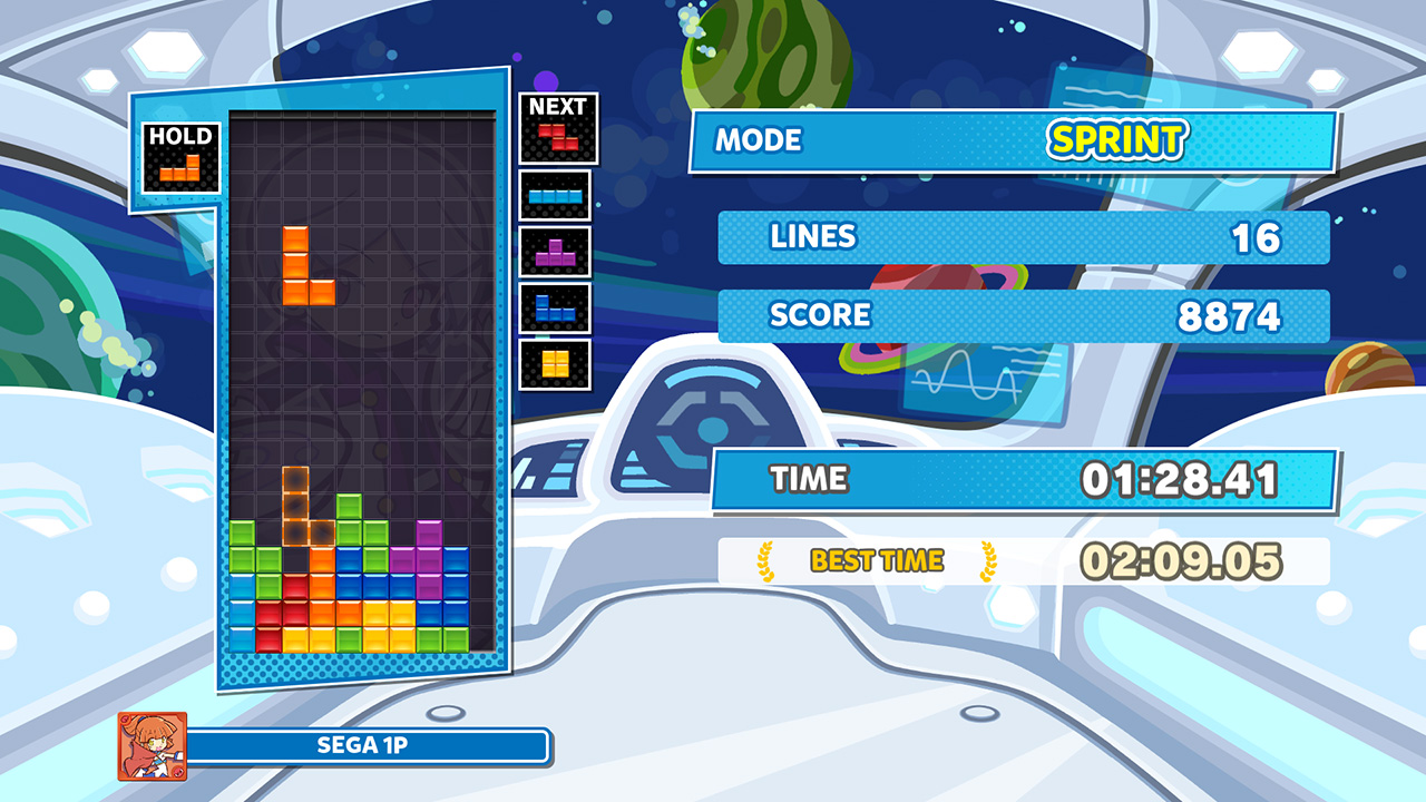 Puyo Puyo Tetris 2 - Tetris Sprint