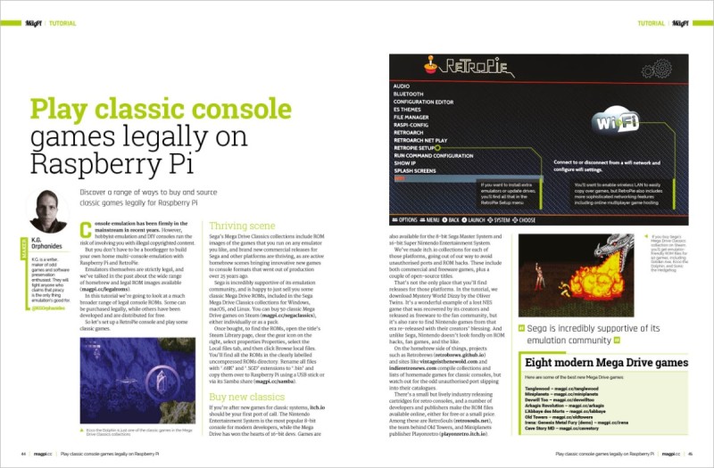 Play classic console games legally on Raspberry Pi