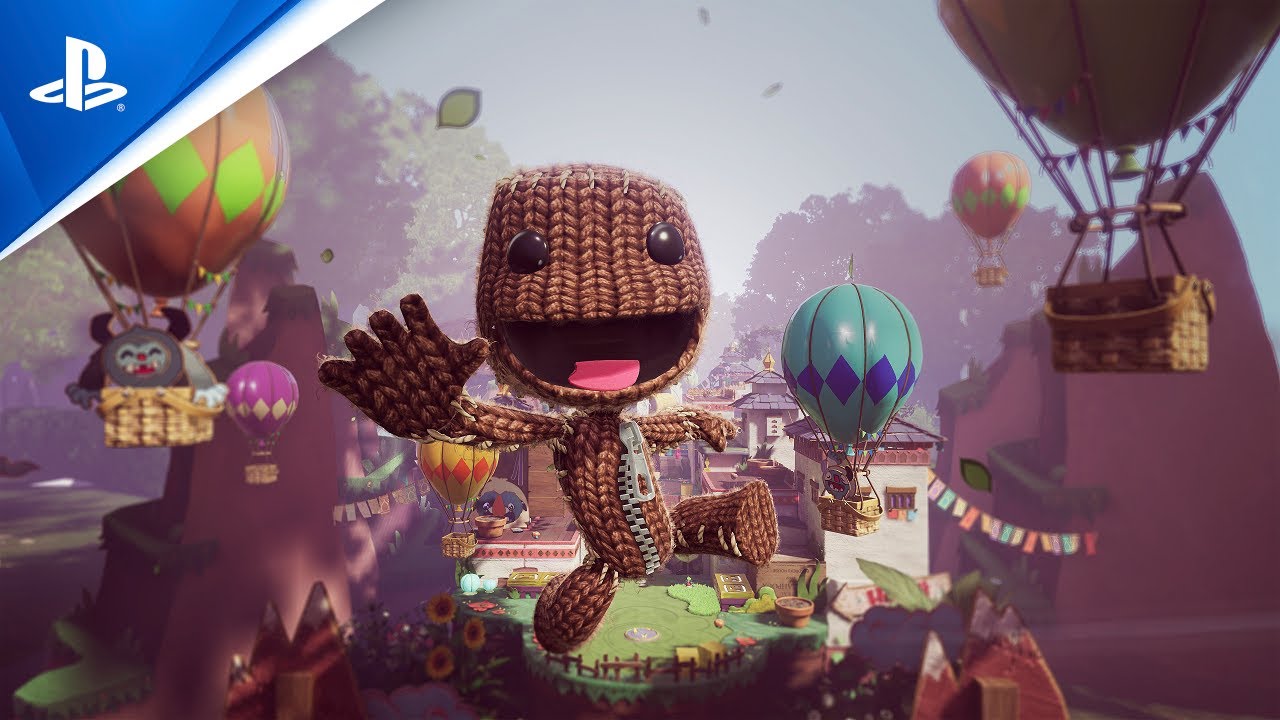 Embark on an epic 3D platform journey in Sackboy: A Big Adventure, coming to PS5