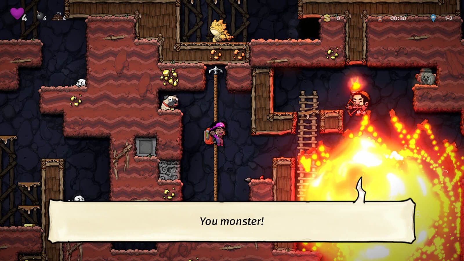 Spelunky 2 ist ab heute auf PS4 verfügbar