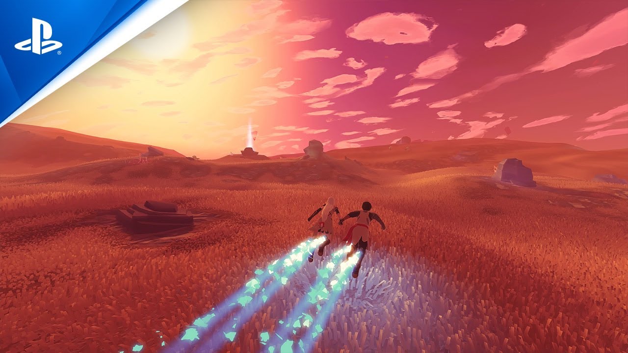 Hold hands alone or with a special someone in Haven, out December 3 on PS5
