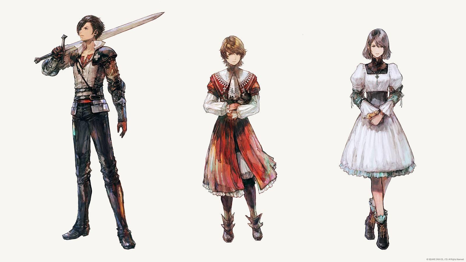 Final Fantasy XVI - character art