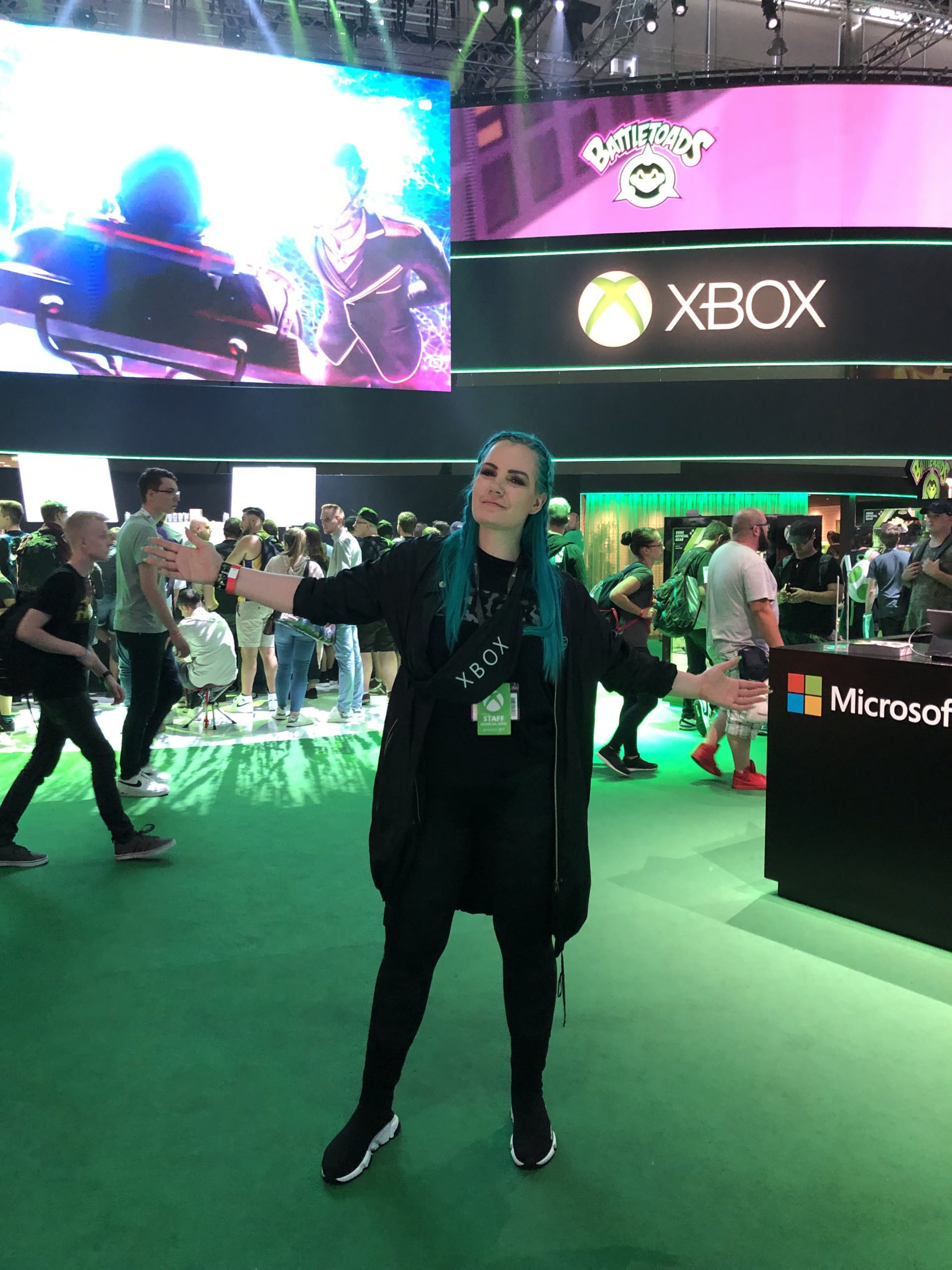 Maxi auf der gamescom