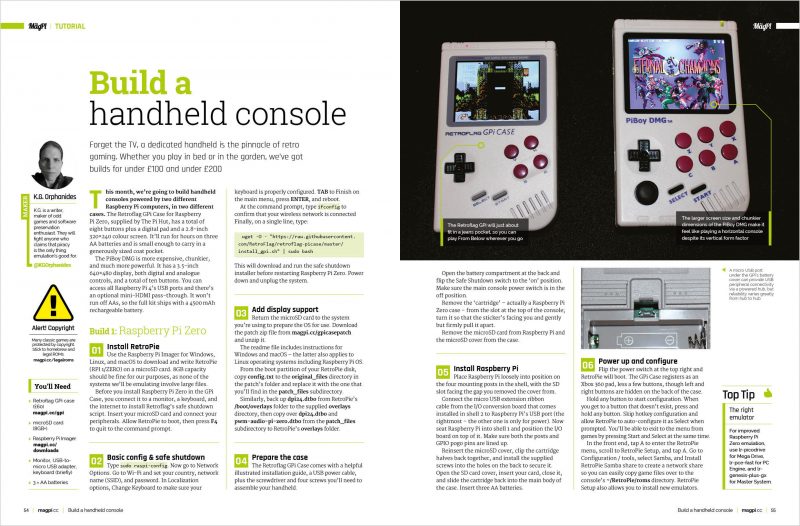 Hand held gaming devices which look like traditional Game Boys
