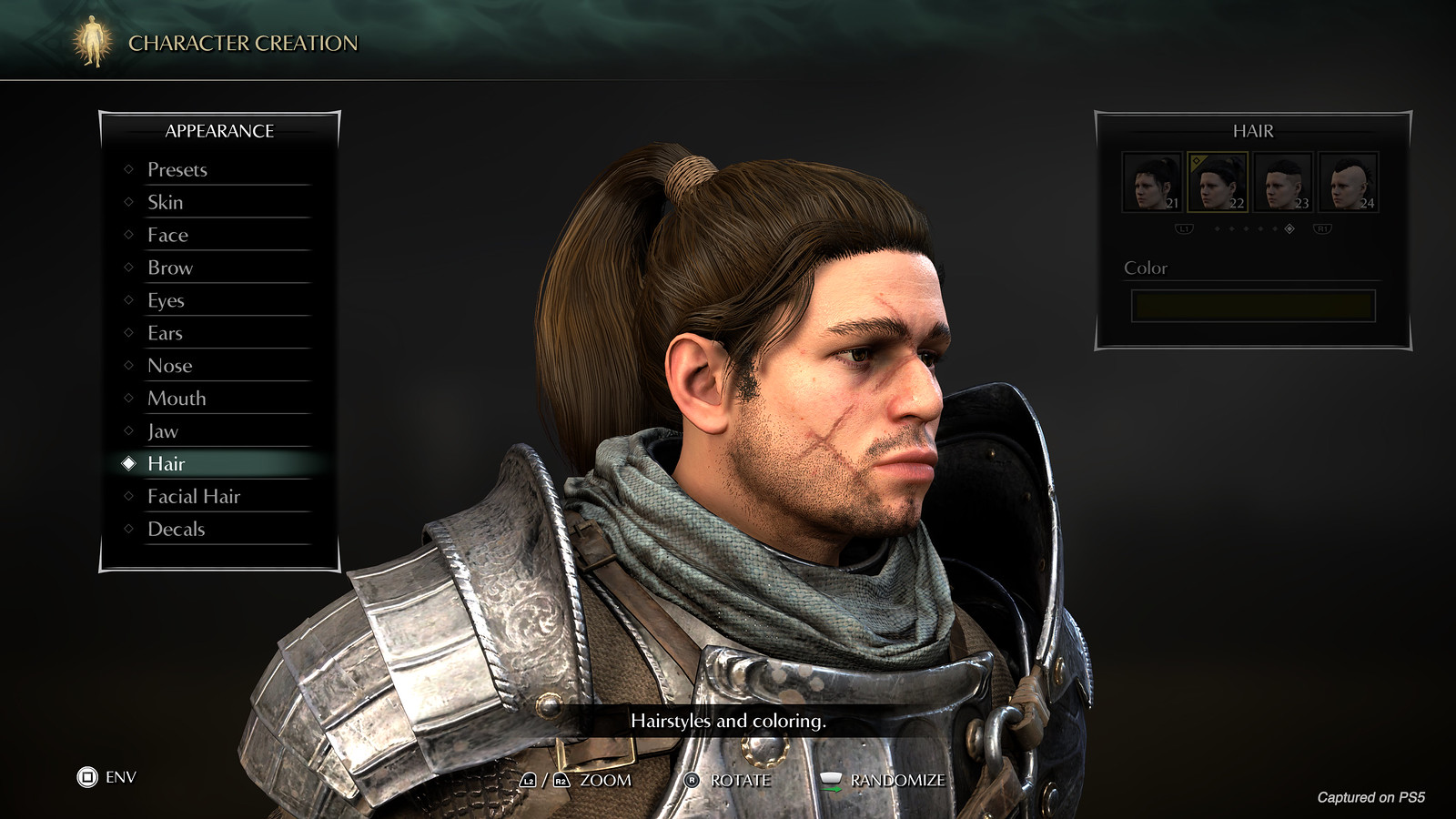 Demon's Souls - Character Creator