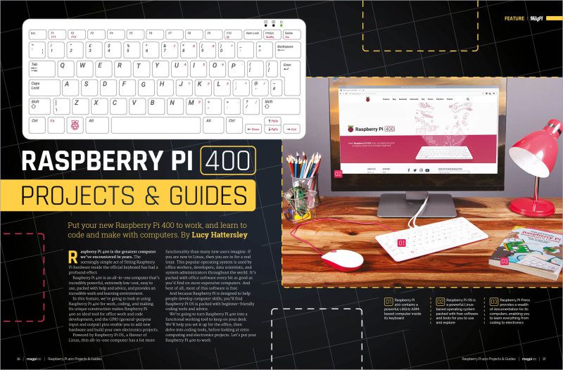 Raspberry Pi 400 Projects & Guides