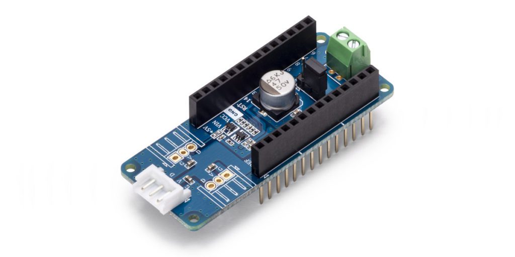 Expand the power of your MKR boards with ROBOTIS DYNAMIXEL Shield