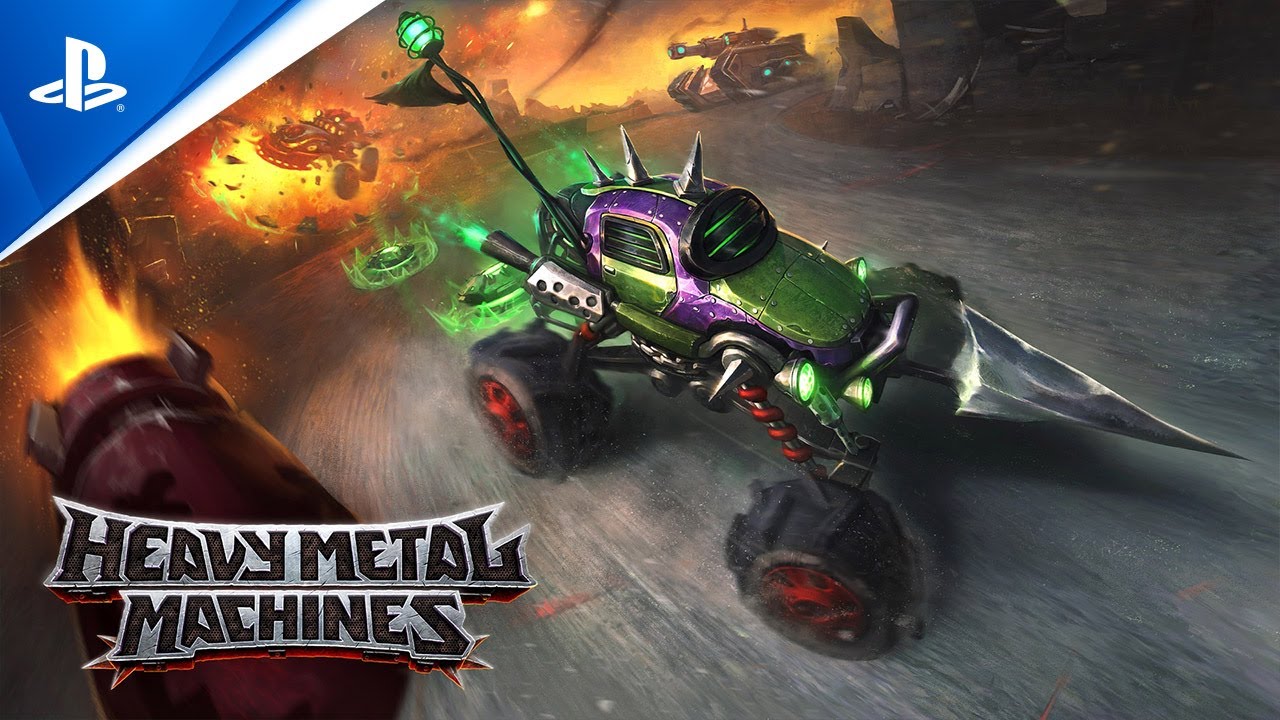 Lasst es ab morgen in Heavy Metal Machines so richtig krachen!
