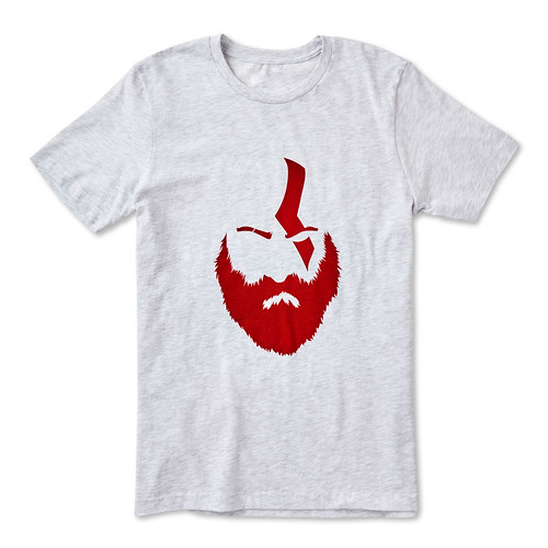 Playstation Gear Store Europe - Brushed & Inked Kratos Tee