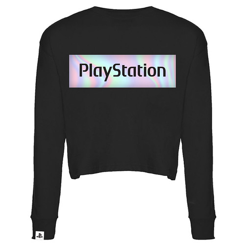 Playstation Gear Store Europe - Women's Iridescent Semi-Crop Shirt