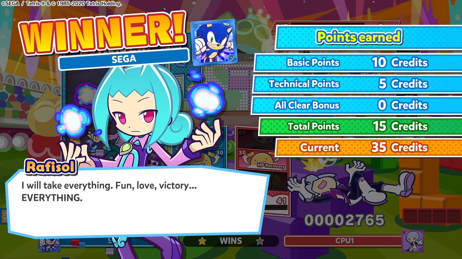 Puyo Puyo Tetris 2 - Rafisol