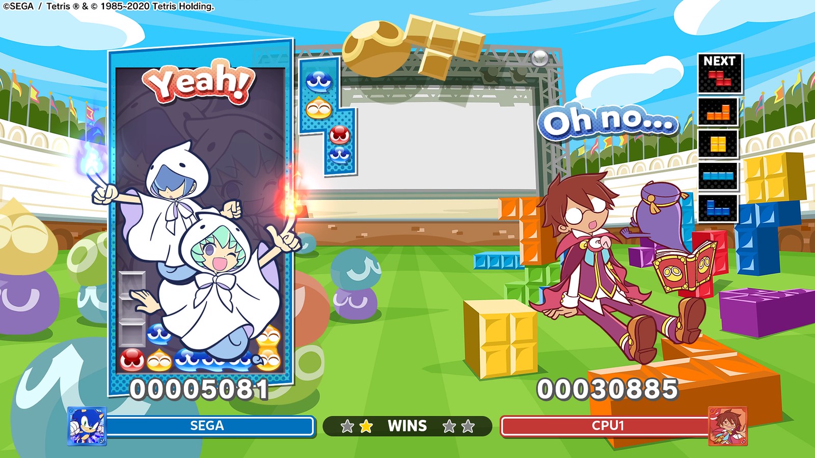 Puyo Puyo Tetris 2 - Yu & Rei