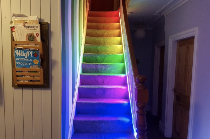 Rainbow steps