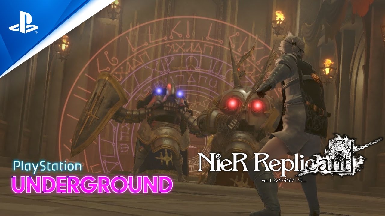 New NieR Replicant gameplay showcases intense 2-on-1 boss fight