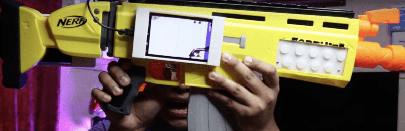 Play Call of Duty with a Raspberry Pi-powered Nerf gun