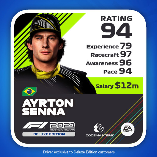 F1 2021 Drivercard