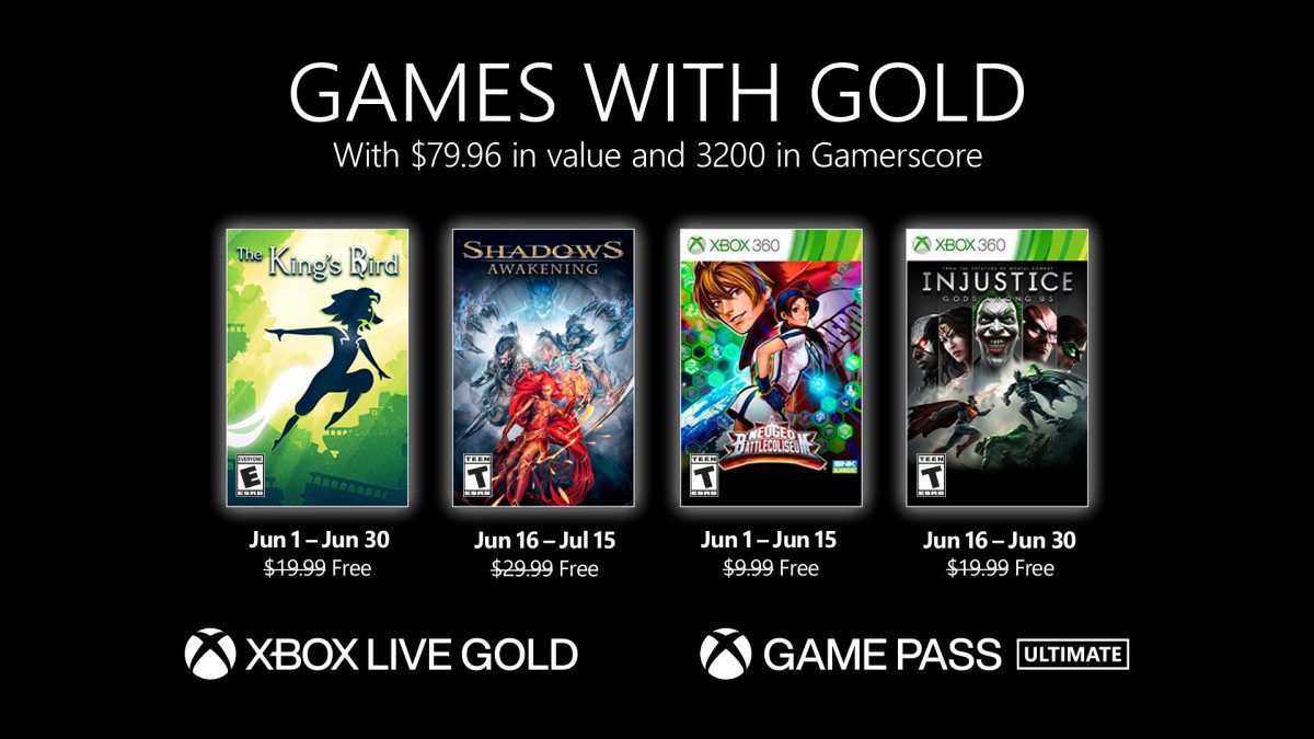 new games with gold for june 2021