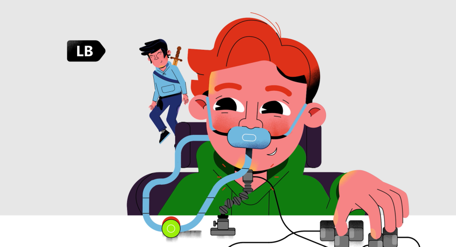 Tipps für ein Xbox Adaptive Controller-Setup bei Muskeldystrophie Typ Duchenne