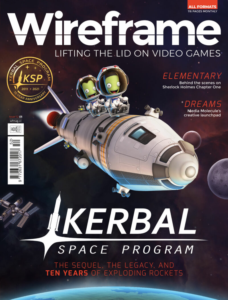 Wireframe issue 52's cover