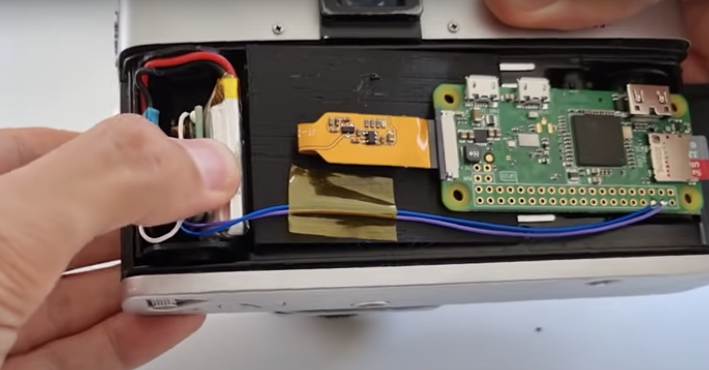 analogue to digital camera insides