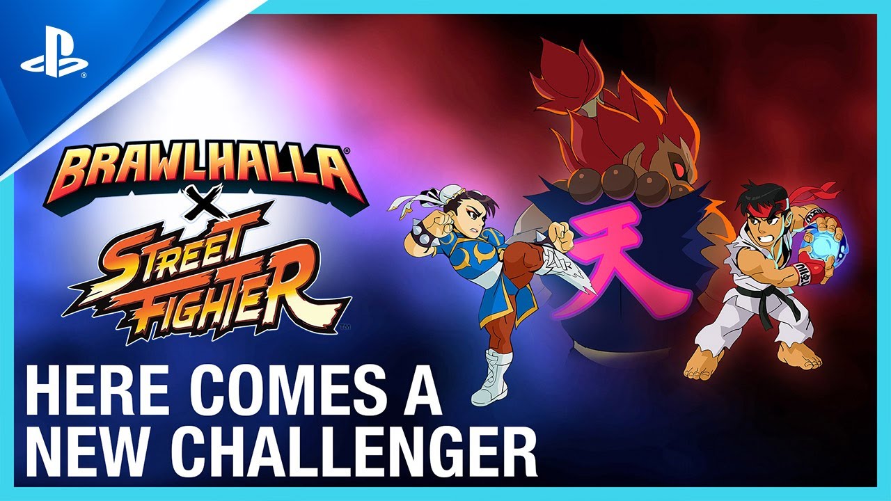 Brawlhalla x Street Fighter collaboration adds Ryu, Chun-Li, and Akuma