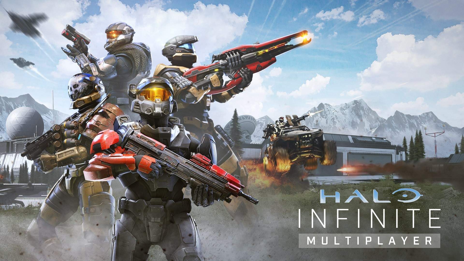 Halo Infinite Multiplayer Key Art