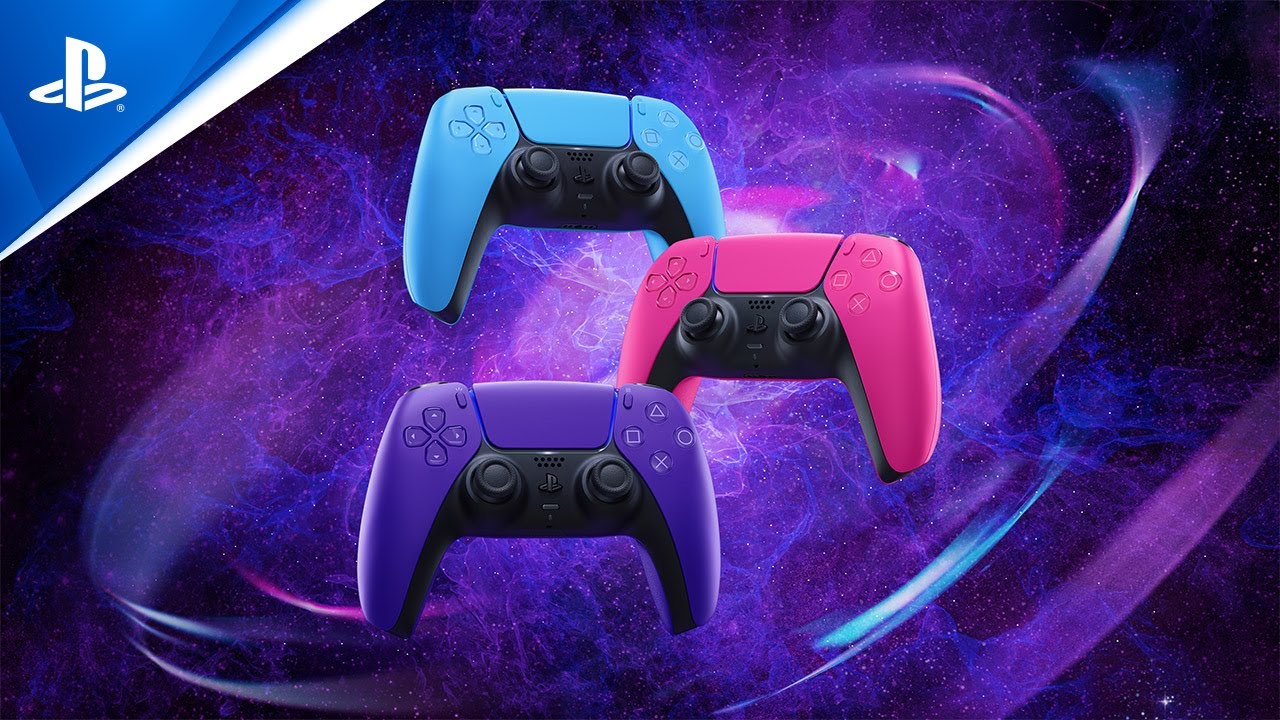 New DualSense wireless controller colors arrive next month, followed by new PS5 console covers