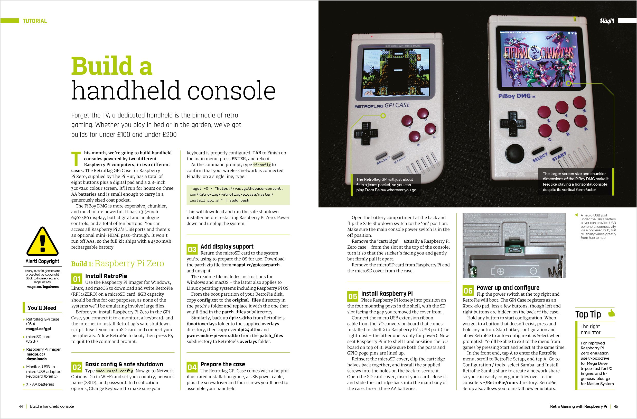 Build a handheld console with Raspberry Pi