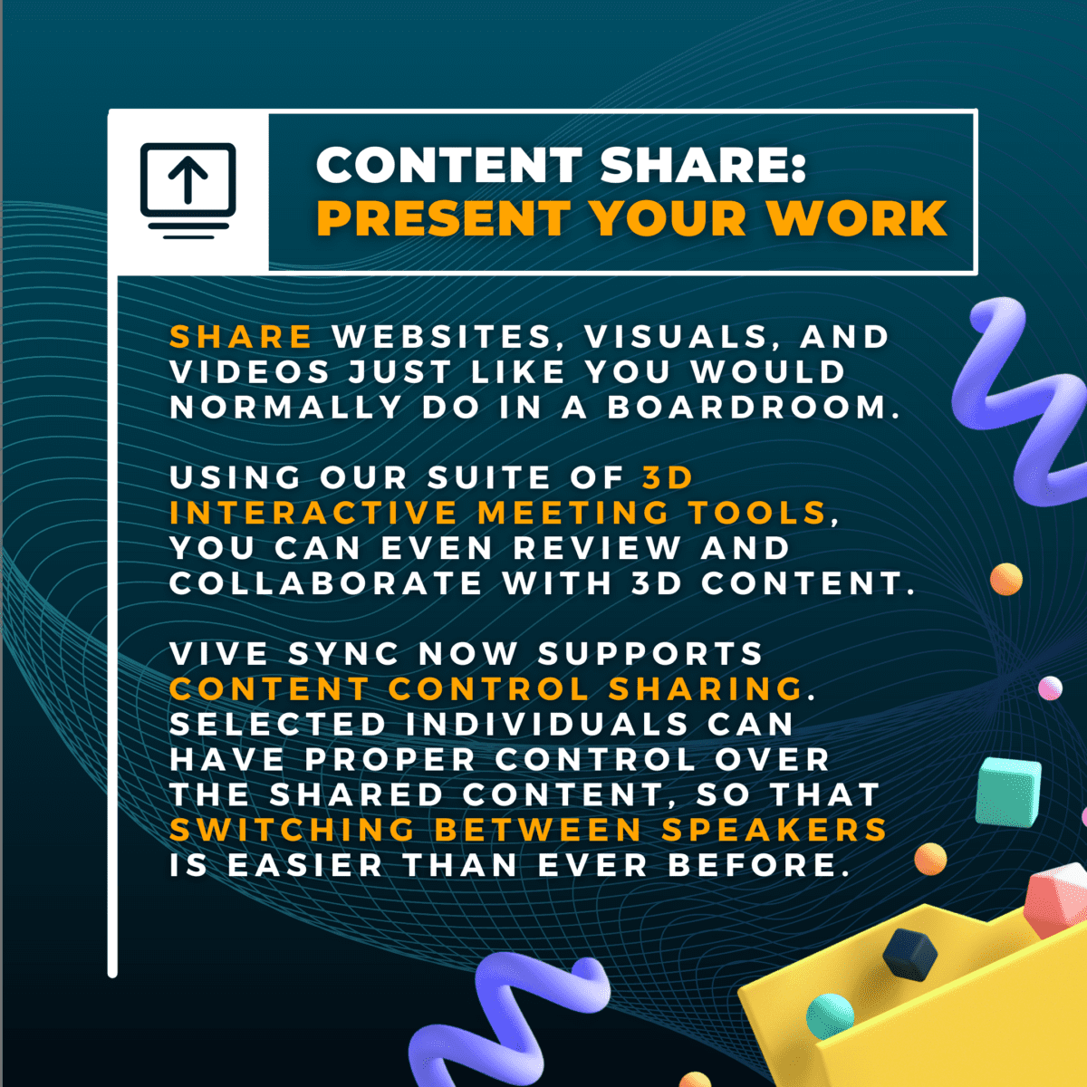 VIVE Sync: Collaborate with Ease