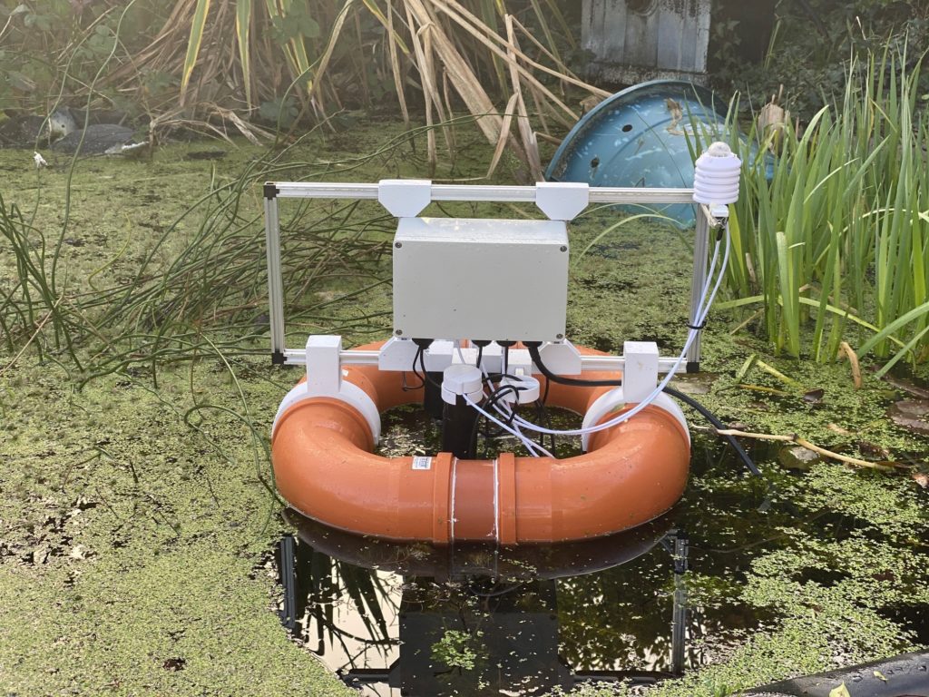 Keeping algae in check with a DIY pond monitor