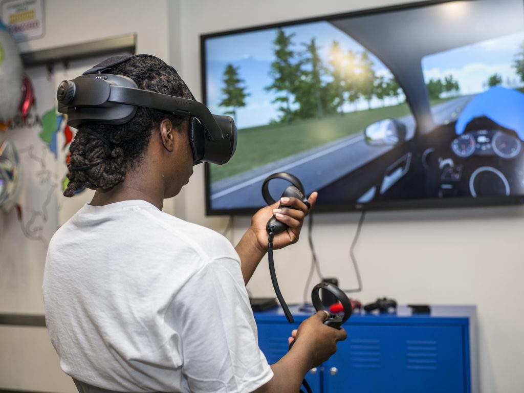 VIVE Focus 3 to help teach safe driving techniques to teens