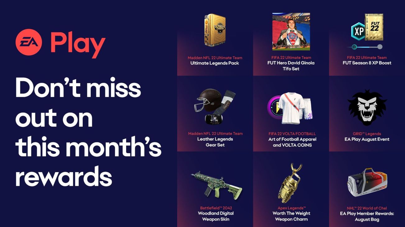 EA Play Member Rewards