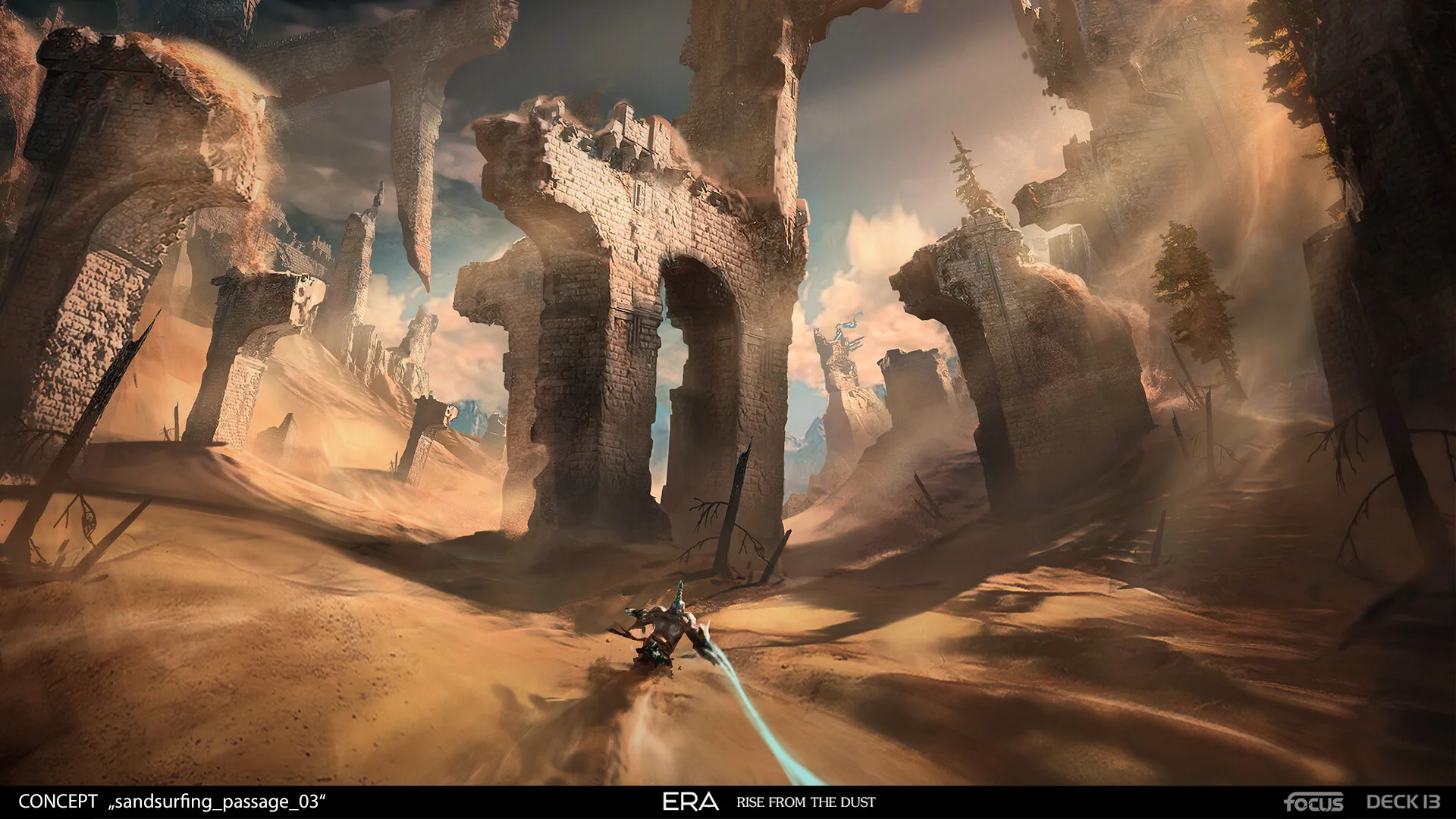 Kämpft euch durch den Sand und jagt legendäre Kreaturen in Atlas Fallen, einem neuen Action-Rollenspiel von Deck13