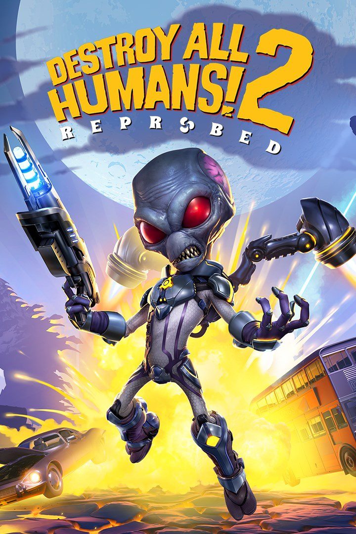 Destroy All Humans 2 Box Art Image
