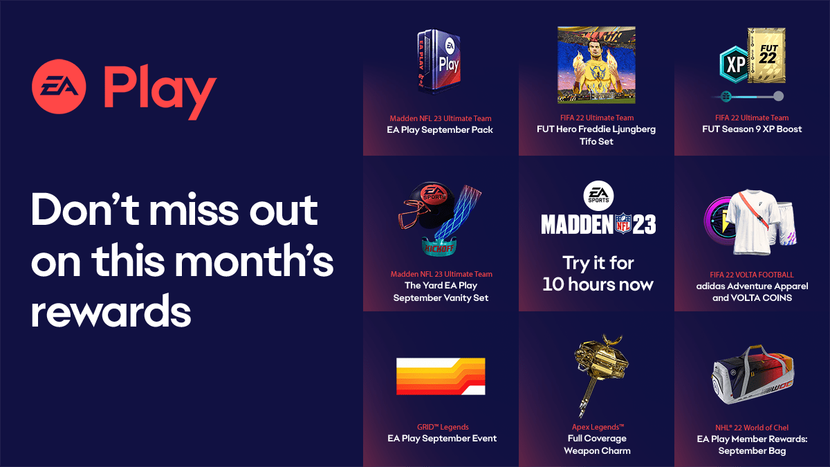 EA Play - Rewards