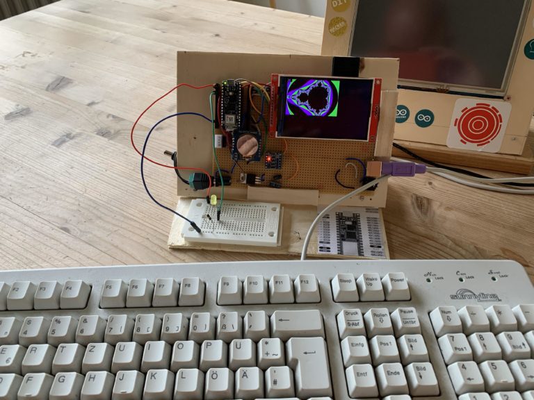 Standalone Arduino Nano RP2040 Connect-controlled computer runs BASIC for IoT development