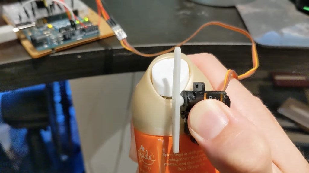 This jack-o’-lantern farts pumpkin spice whenever someone gets close