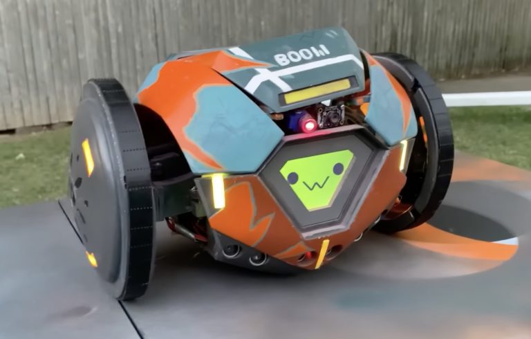 This Valorant fan made his own functional Boom Bot replica