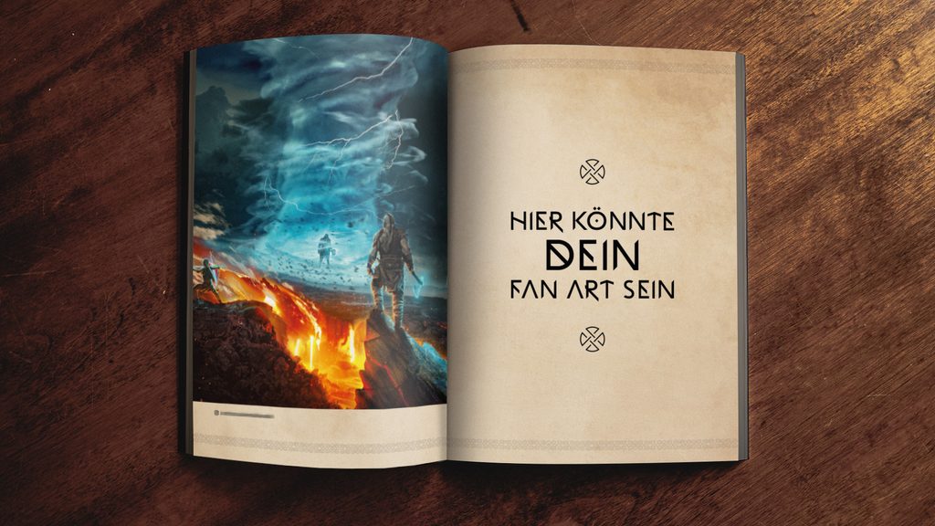 Eure Fanart im exklusiven God of War Ragnarök-Artbook