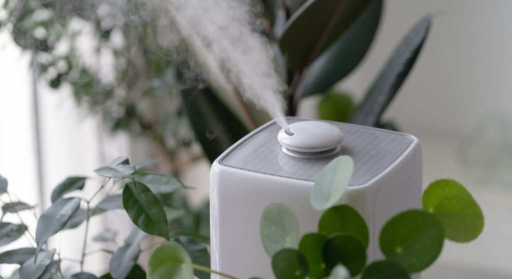 Humidify the air around you with home automation