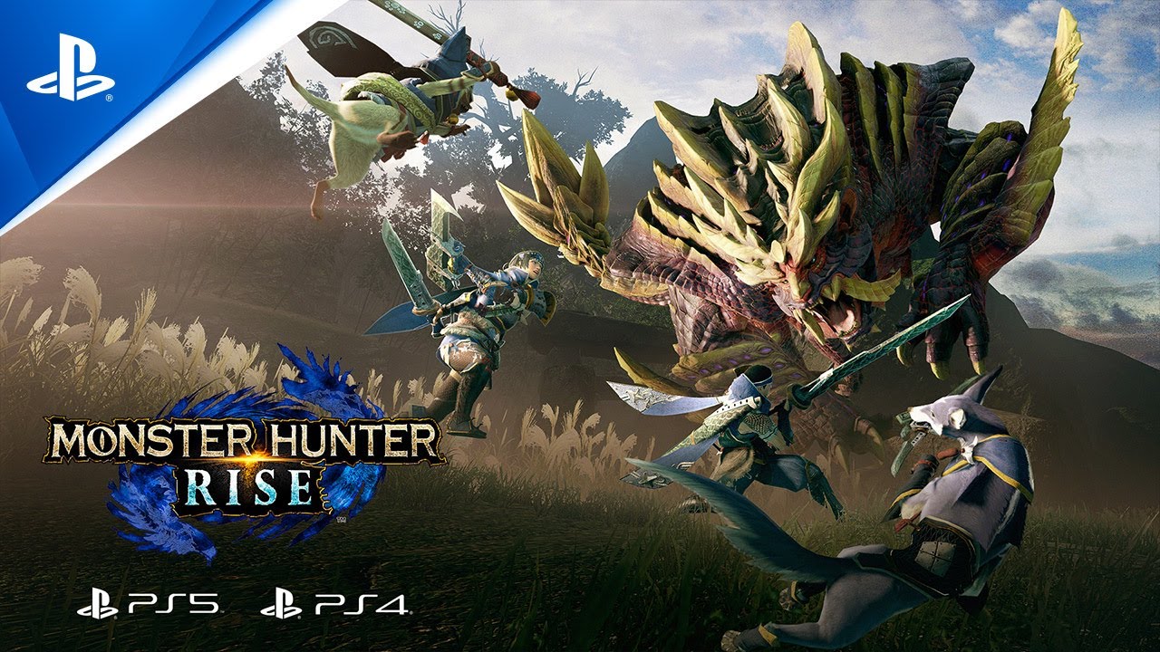 Aufregende Jagden erwarten euch in Monster Hunter Rise auf PS5 und PS4 ab dem 20. Januar 2023