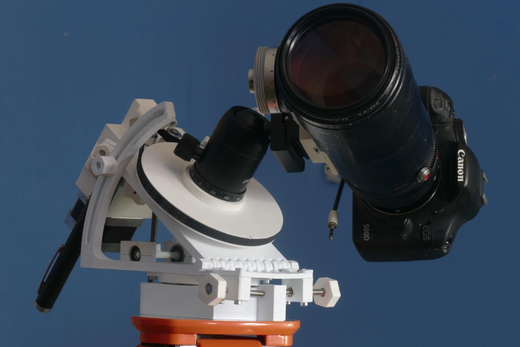 A 3D-printable, Arduino-controlled star tracker great for astrophotography