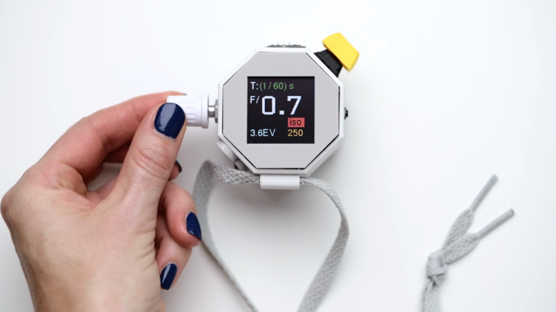 Photon: A DIY incident light meter