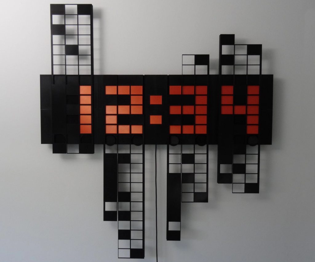 Time Slider is an interesting spin on clock design